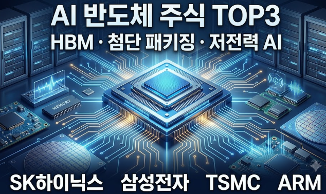 엔비디아 대신 주목할 만한 AI 반도체 주식 TOP3 소개